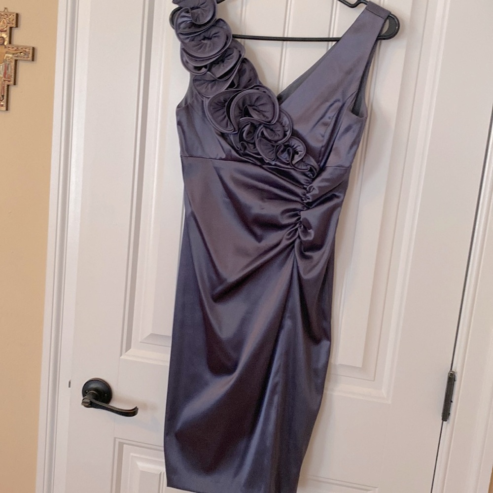 Betsy and Adam satin dress